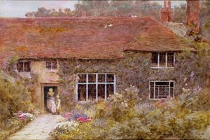 A Surrey Cottage by Helen Allingham